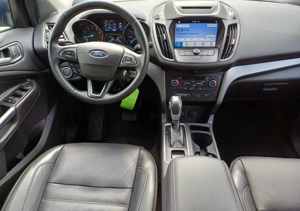 Ford Kuga cena 63900 przebieg: 26117, rok produkcji 2018 z Siedlce małe 92